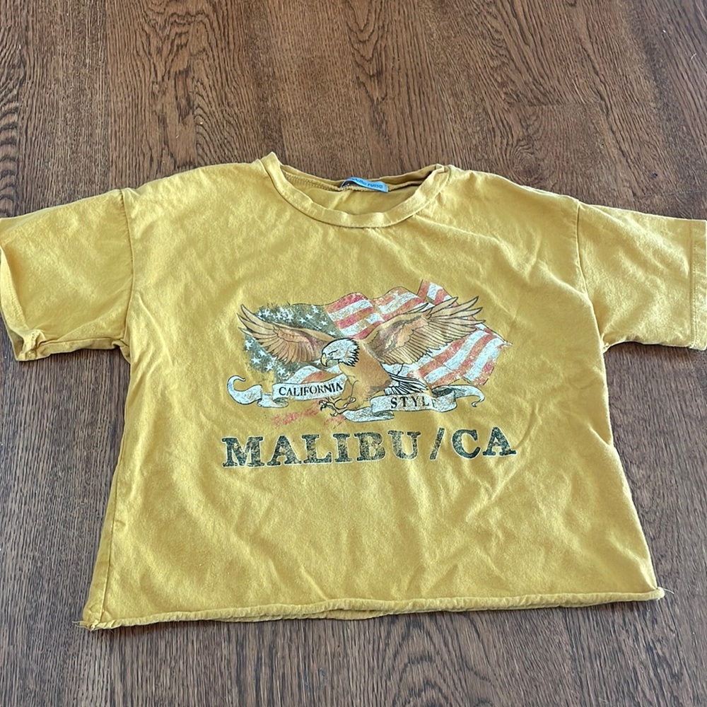 Women’s Charlotte Russe cropped tee